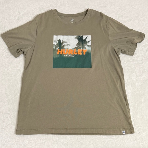 Hurley Other - HURLEY Shirt Mens Extra Large Graphic Short Sleeve Adult